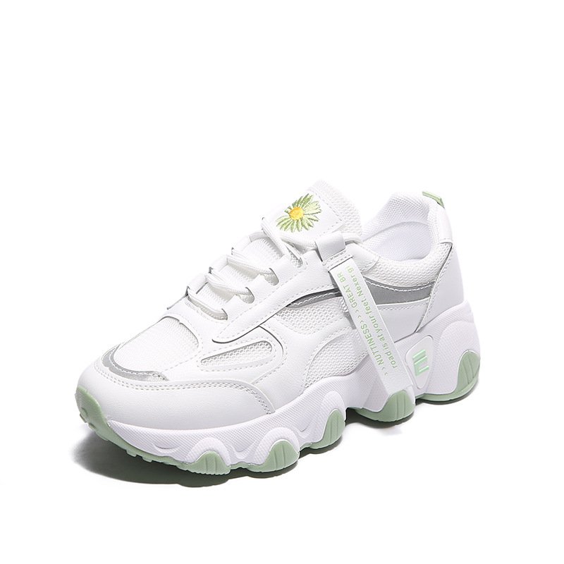 Breathable sports shoes women's 2022 summer new white shoes women's women's high-rise sneakers